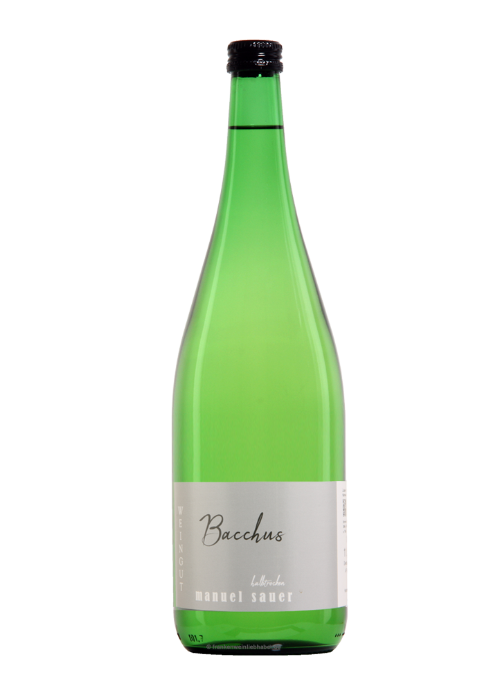 Produktbild von: <br>Artikel-Nr.: 104<br>2024er Bacchus halbtrocken 1,0l<br>